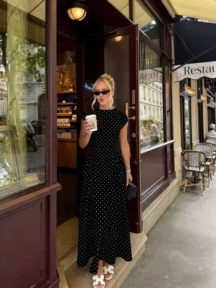 Dorothea - Women's Flared Maxi Dress - photo 8