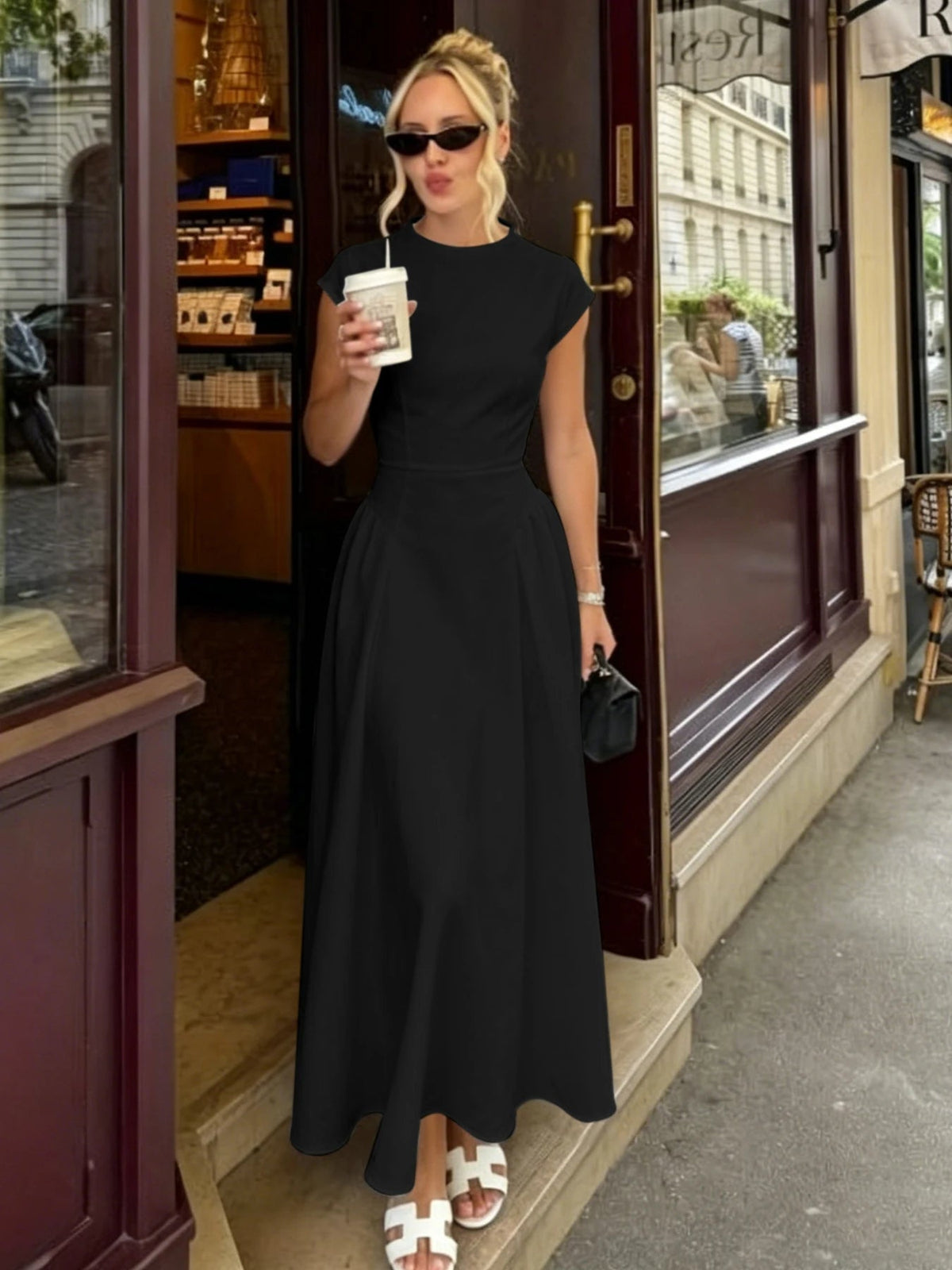 Dorothea - Women's Flared Maxi Dress - photo 9