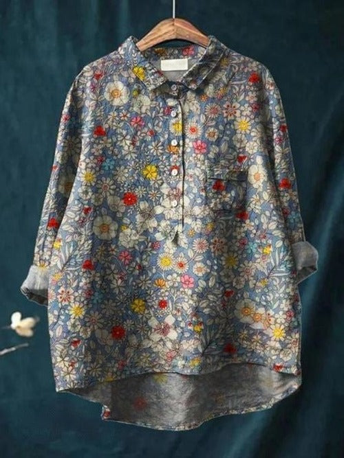 Lisbeth - Women's Cotton Long Top - photo 4
