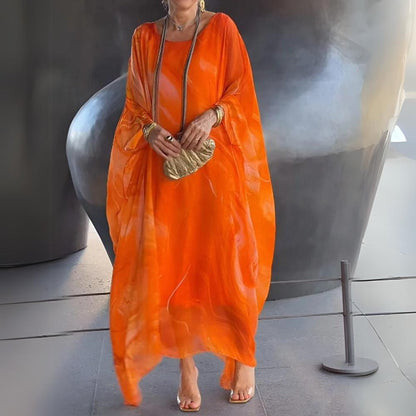 Katarina - Women's Batwing Maxi Dress - photo 9