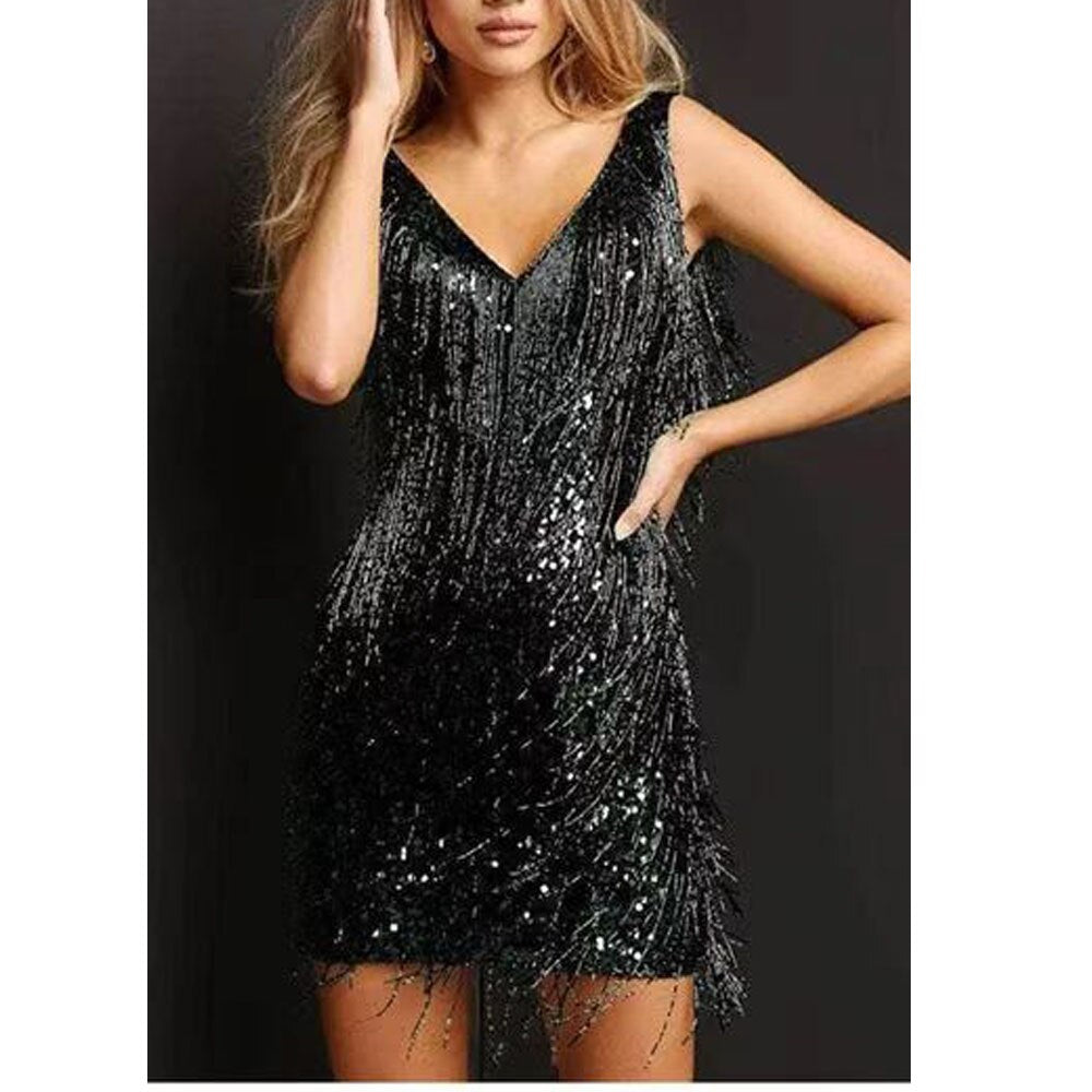 Noor - Women's Mini Sleeveless Dress - photo 7
