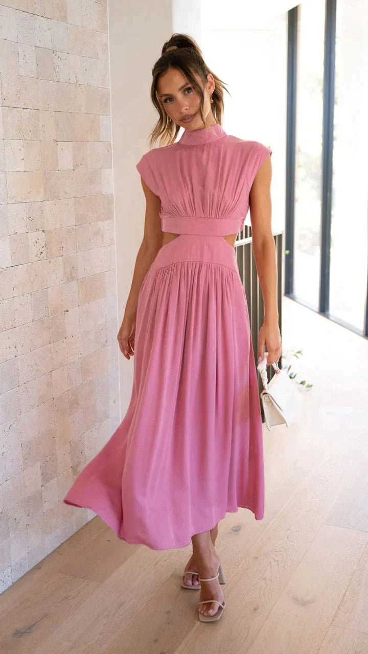Eliane - Women's Midi Cutouts Dress - photo 6