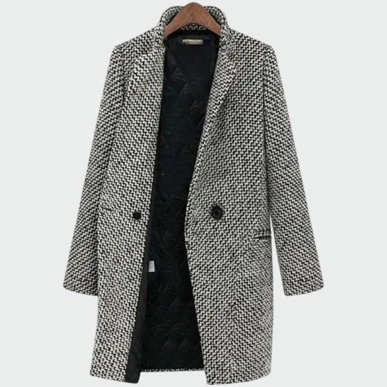 Mathilde - Women's Tailored Longline Coat - photo 1