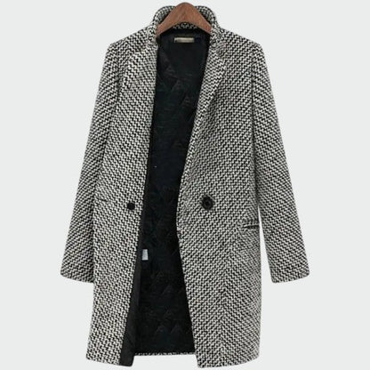 Mathilde - Women's Tailored Longline Coat - photo 1