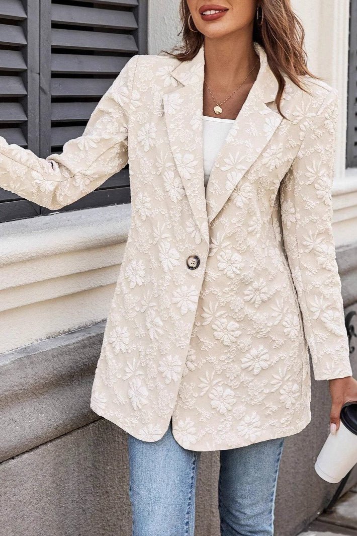 Maeve - Women's Jacquard Blazer - photo 1