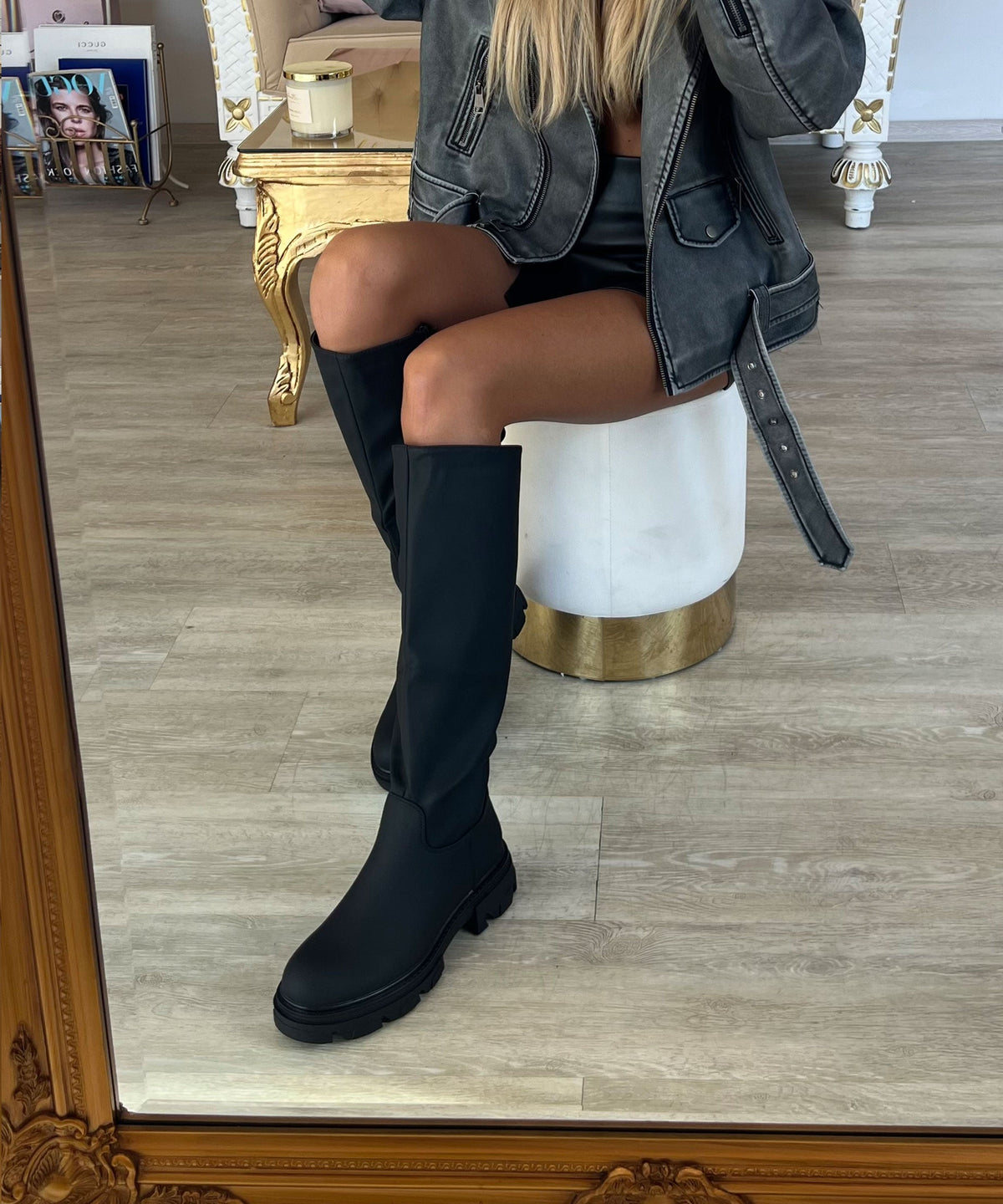 Genevieve - Women's Classic Knee Boots - photo 14