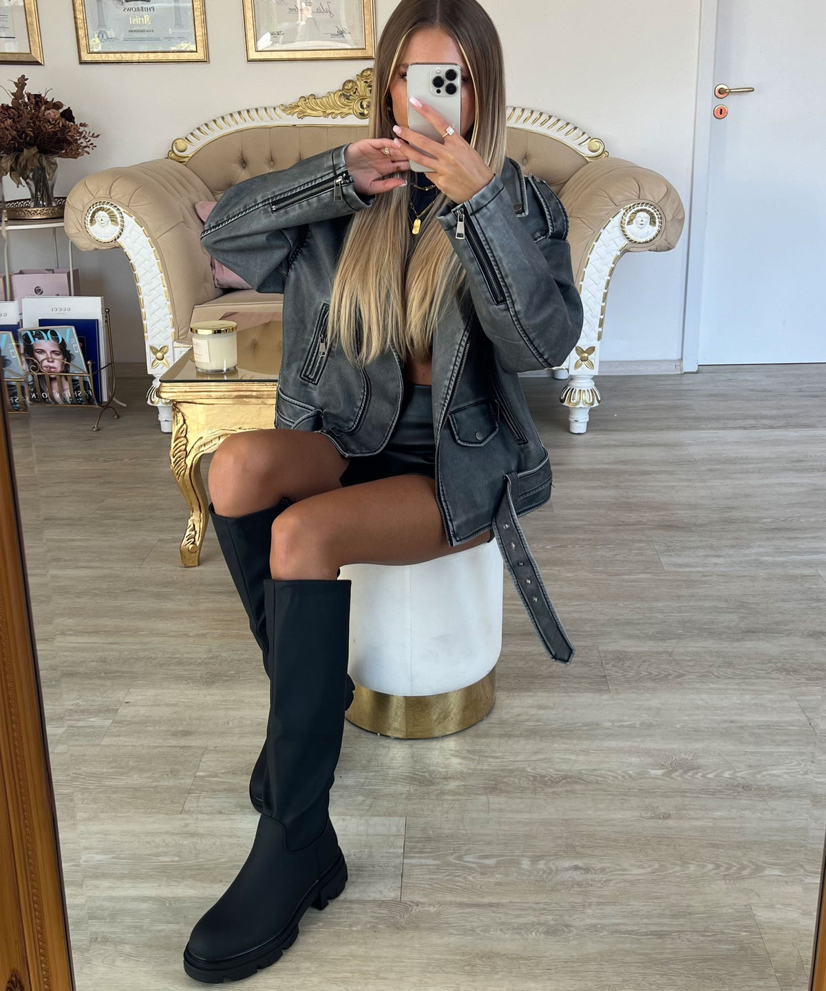 Genevieve - Women's Classic Knee Boots - photo 9