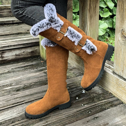 Faye - Women's Classic Buckles Boots - photo 4