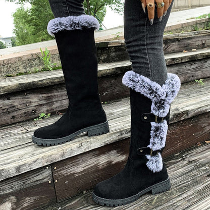 Faye - Women's Classic Buckles Boots - photo 8