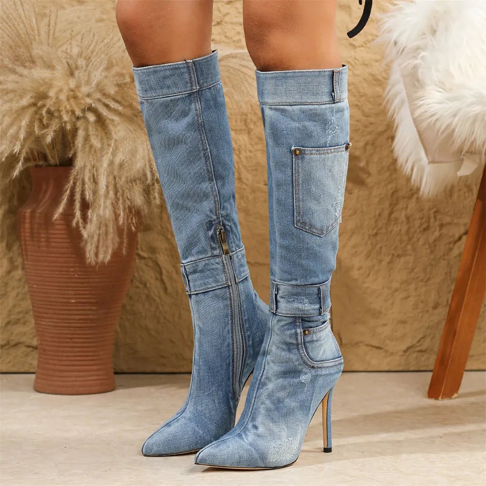 Thea - Women's Classic Pointed Boots - photo 2