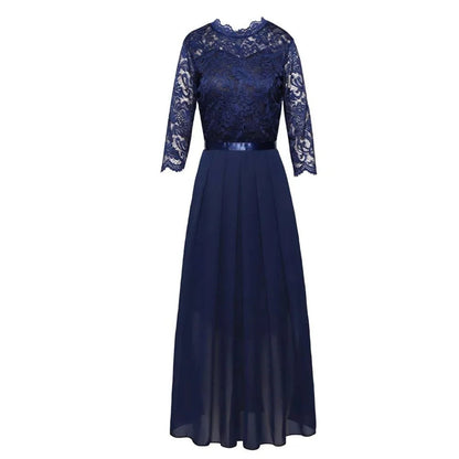 Una - Women's Lace Bodice Dress - photo 3