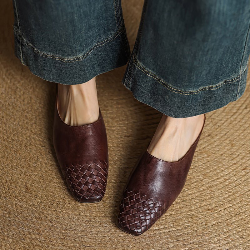 Ursula - Women's Leather Slip-on Shoes - photo 10