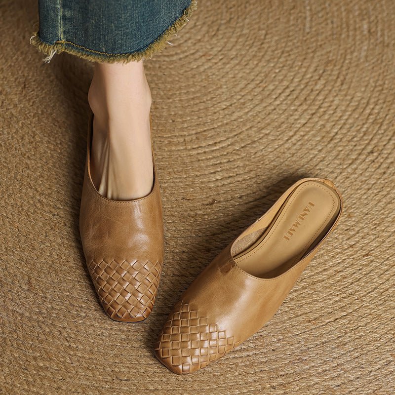 Ursula - Women's Leather Slip-on Shoes - photo 4