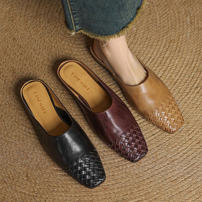 Ursula - Women's Leather Slip-on Shoes - photo 7