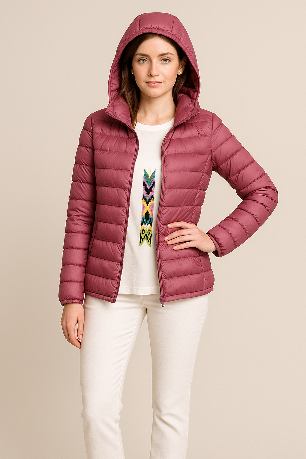 Verity - Women's Hooded Lightweight Jacket - photo 1