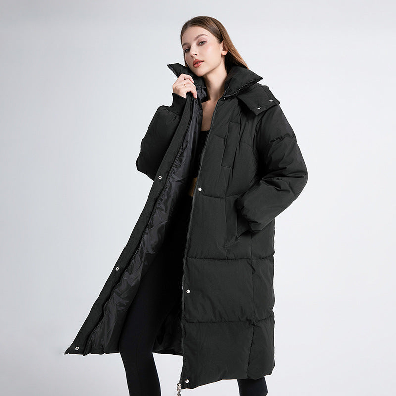 Leonie - Women's Streamlined Hooded Coat - photo 1