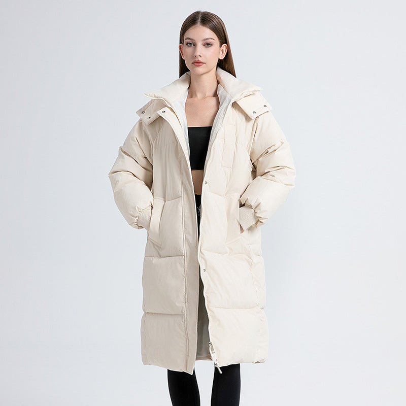 Leonie - Women's Streamlined Hooded Coat - photo 2