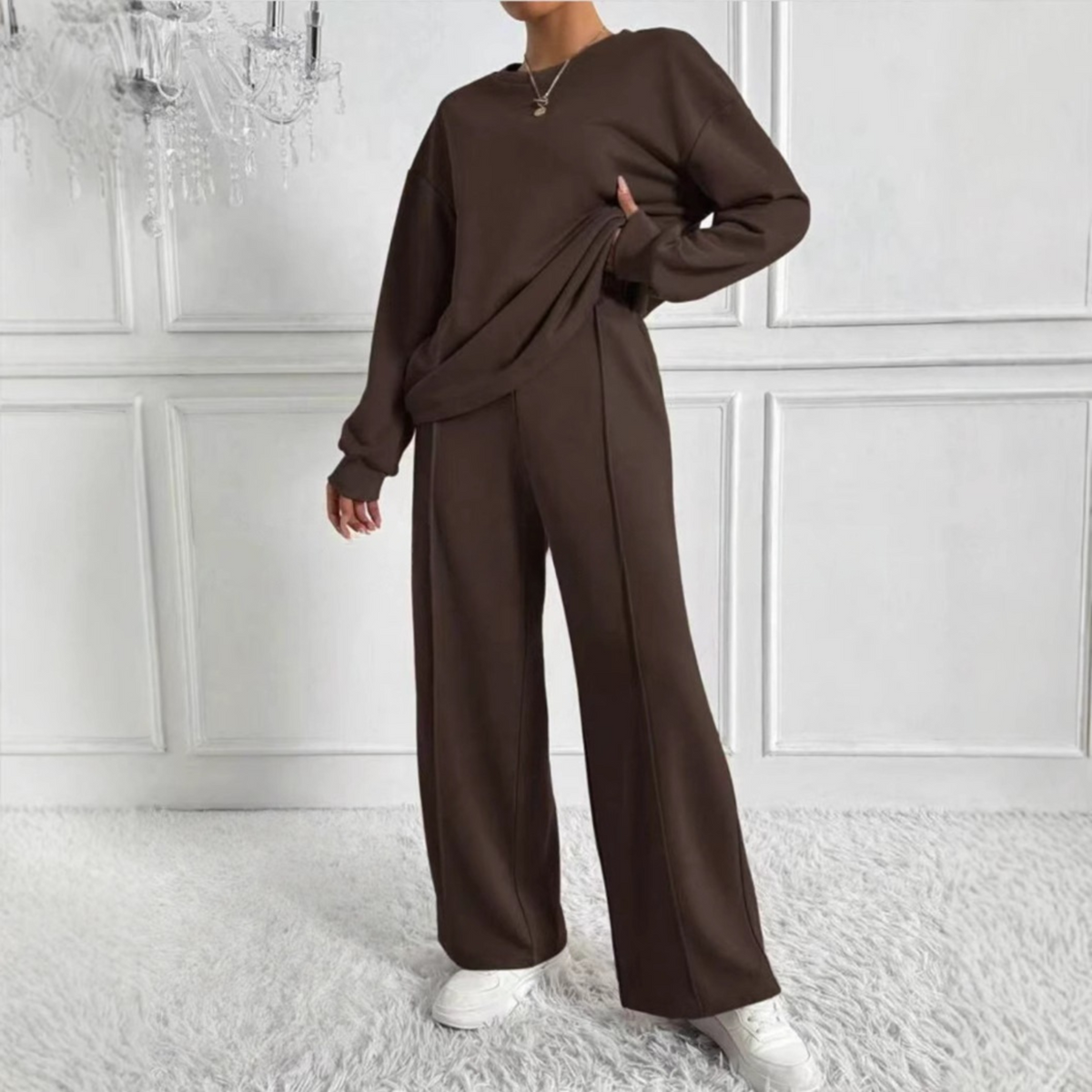 Dorothea - Women's Relaxed Two-Piece Set - photo 3