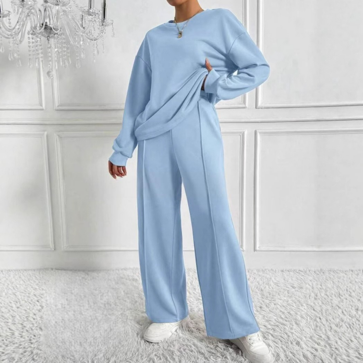 Dorothea - Women's Relaxed Two-Piece Set - photo 6