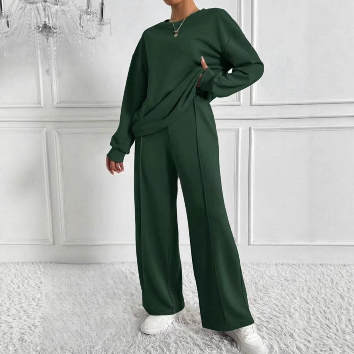 Dorothea - Women's Relaxed Two-Piece Set - photo 7