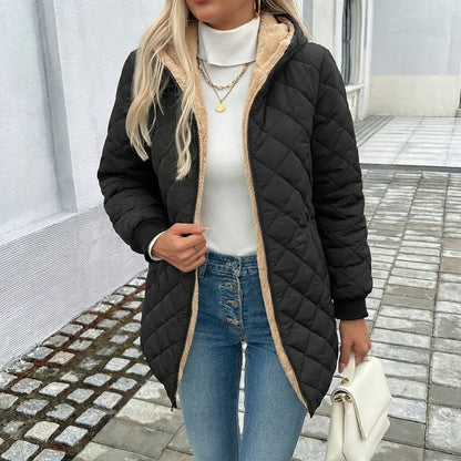 Eulalie - Women's Hooded Longline Coat - photo 1