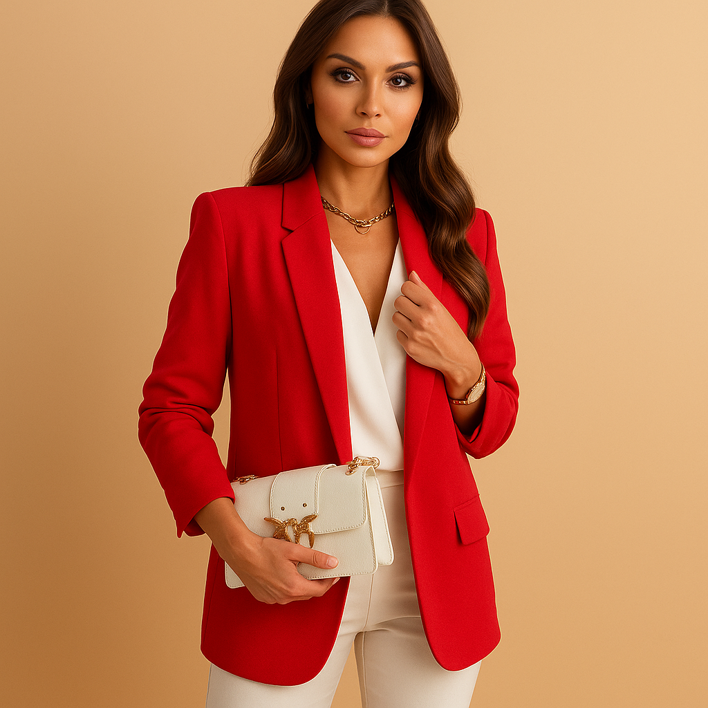 Danica - Women's Longline Structured Blazer - photo 6