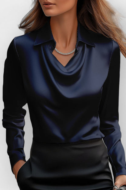 Una - Women's Long Office Blouse - photo 6