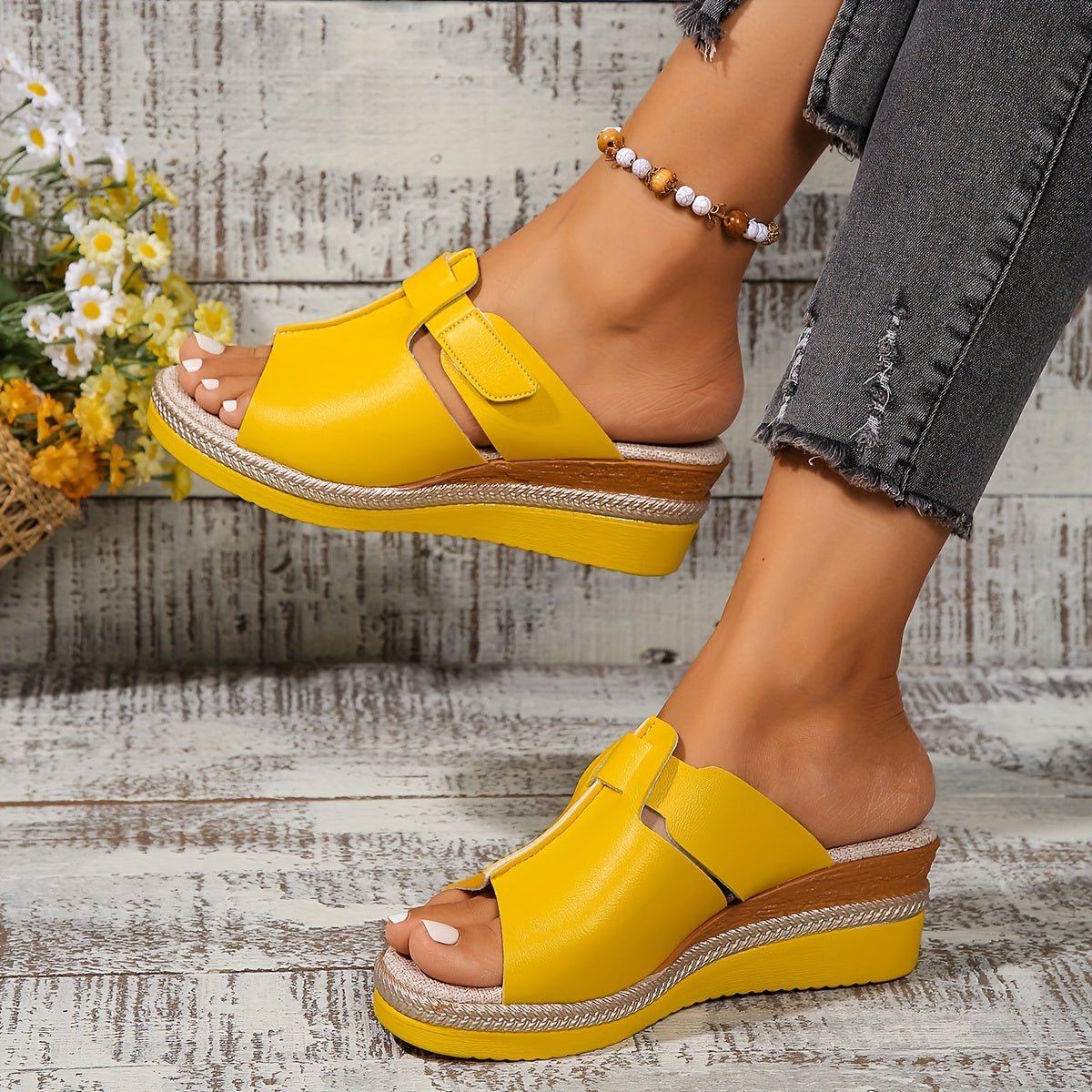 Zora - Women's Open-Toe Wedge Sandal - photo 15