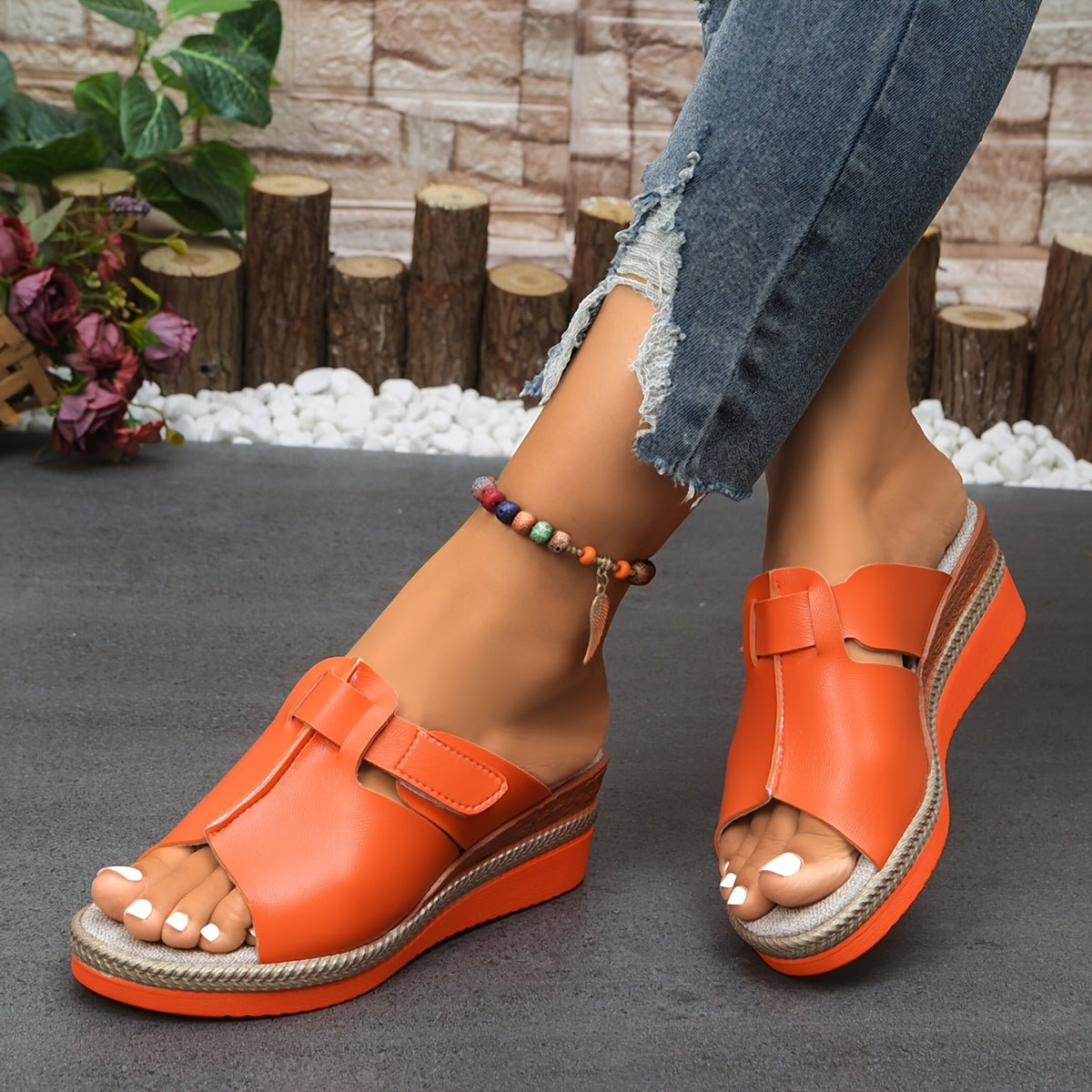 Zora - Women's Open-Toe Wedge Sandal - photo 8