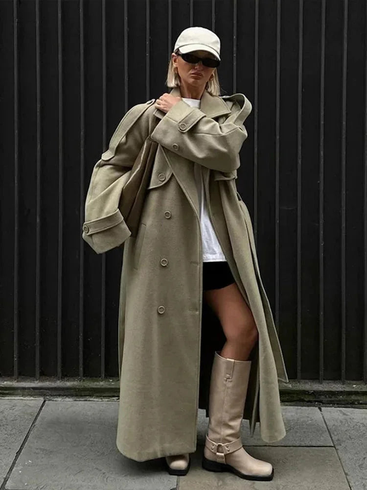 Susanna - Women's Oversized Longline Coat - photo 4