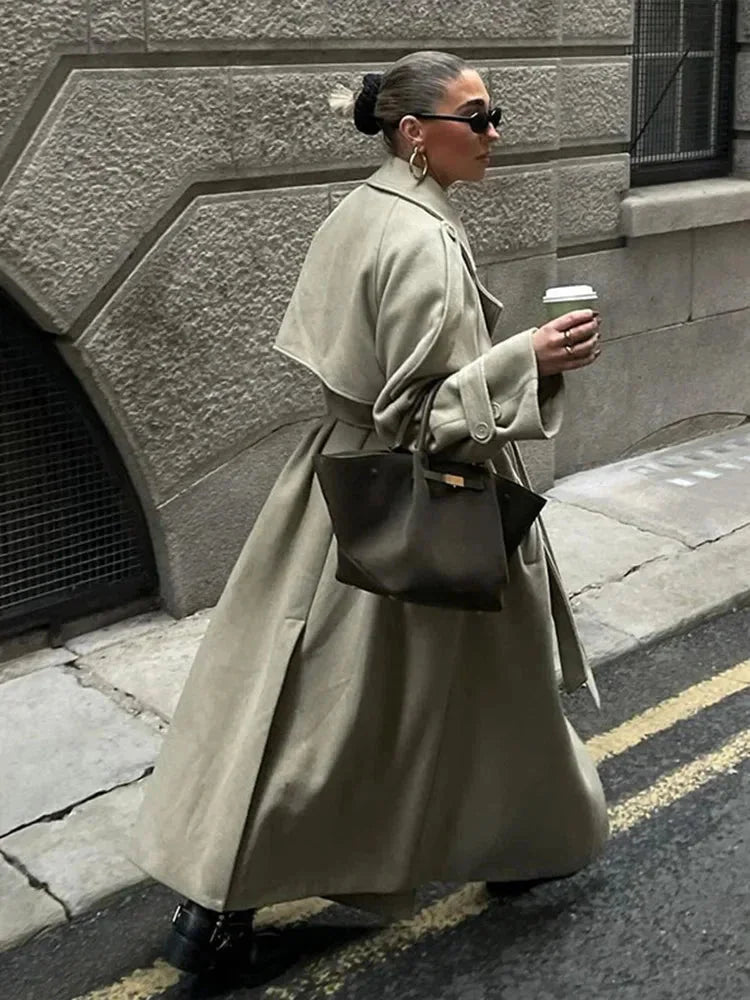 Susanna - Women's Oversized Longline Coat - photo 5