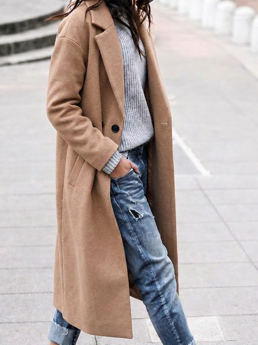 Beatrix - Women's Oversized Winter Coat - photo 1