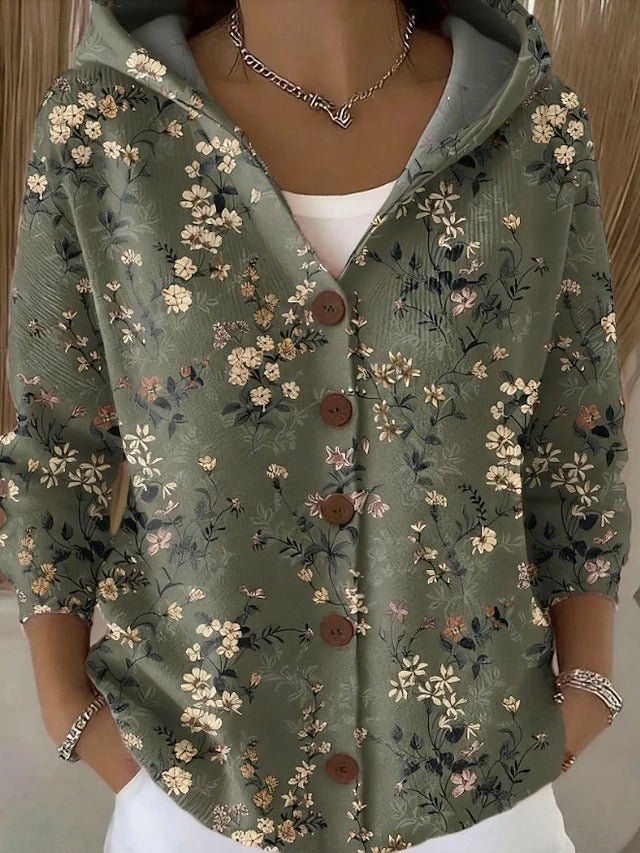 Marit - Women's Relaxed Hooded Cardigan - photo 4