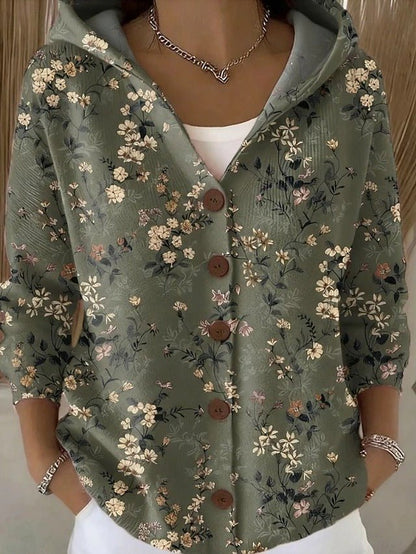 Marit - Women's Relaxed Hooded Cardigan - photo 4