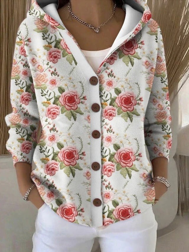 Marit - Women's Relaxed Hooded Cardigan - photo 5