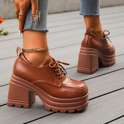 Cerys - Women's Mid Lace-up Boots - photo 4