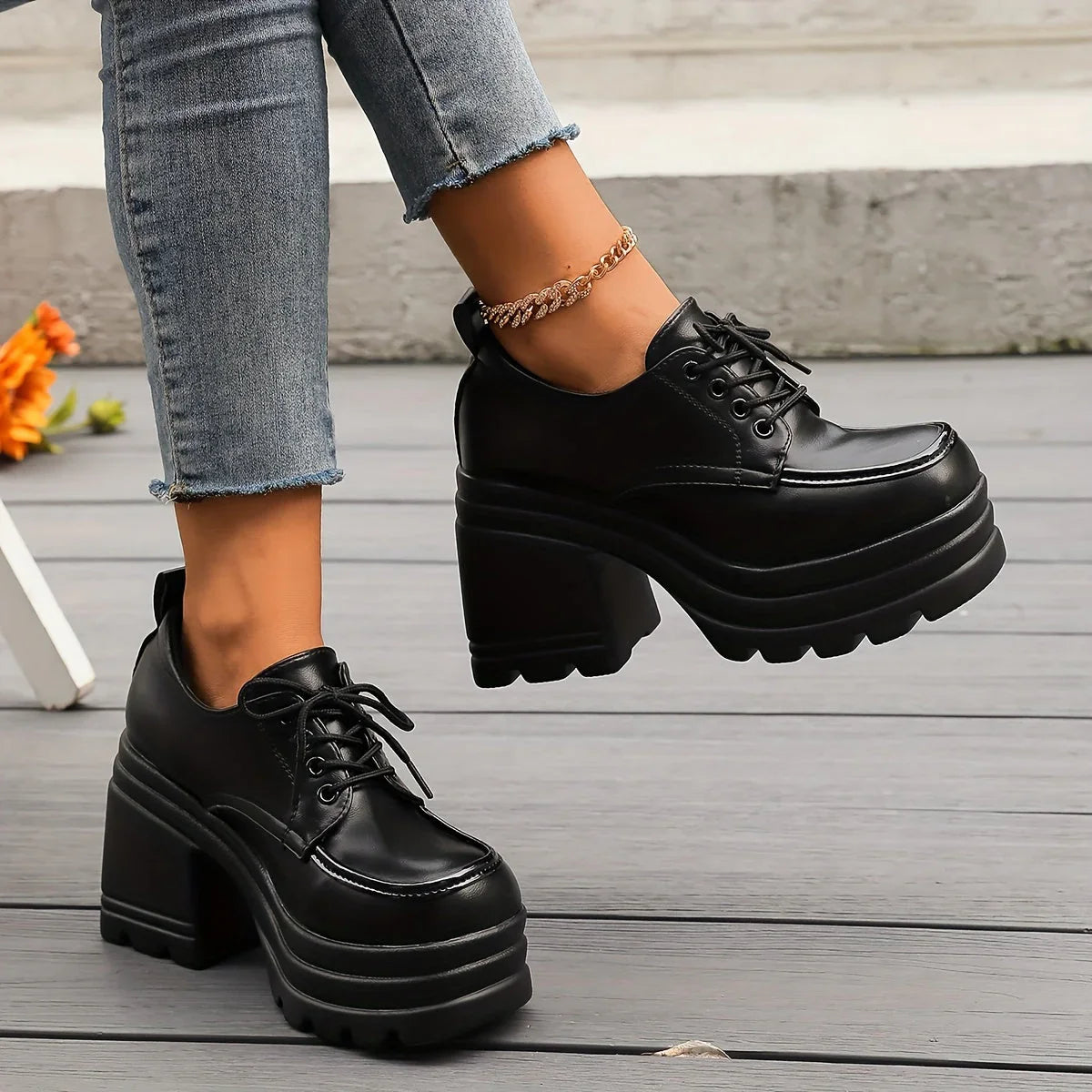 Cerys - Women's Mid Lace-up Boots - photo 6