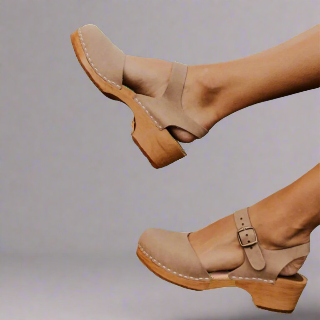 Petra - Women's Platform Clogs Flats - photo 4