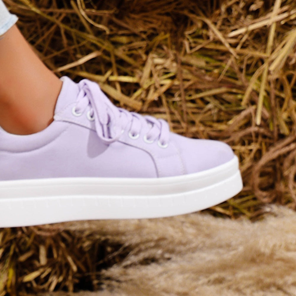 Rosalyn - Women's Lace-up Round Shoes