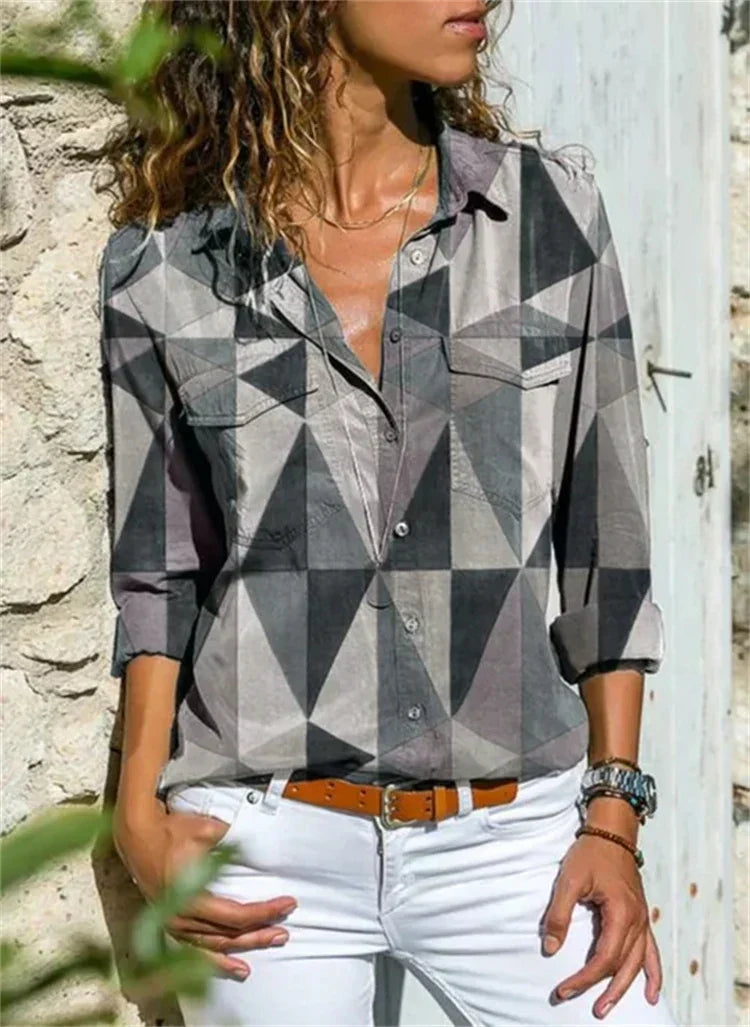 Perrine - Women's Printed Blouse - photo 5