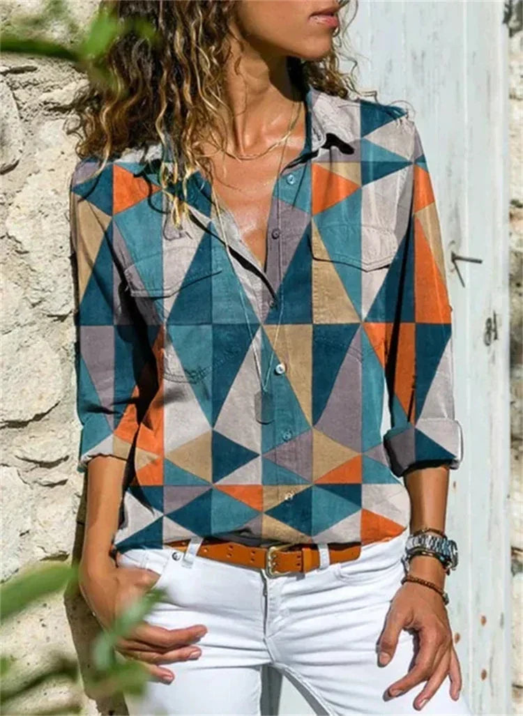 Perrine - Women's Printed Blouse - photo 6
