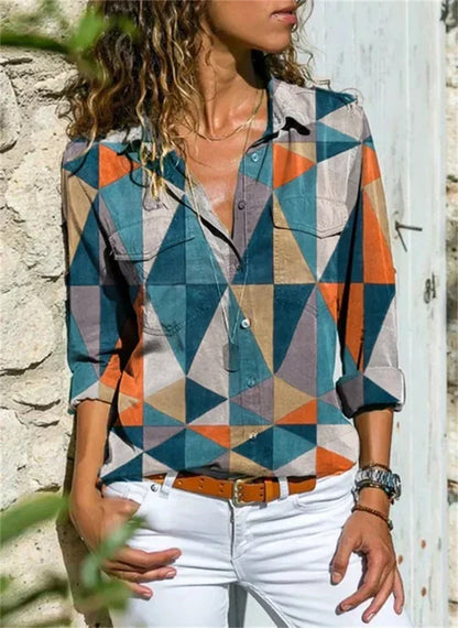 Perrine - Women's Printed Blouse - photo 6