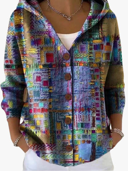 Susanna - Women's Printed Cardigan - photo 1