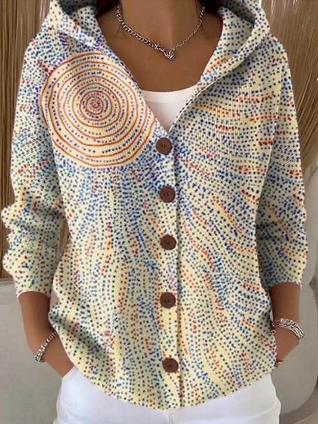 Susanna - Women's Printed Cardigan - photo 7