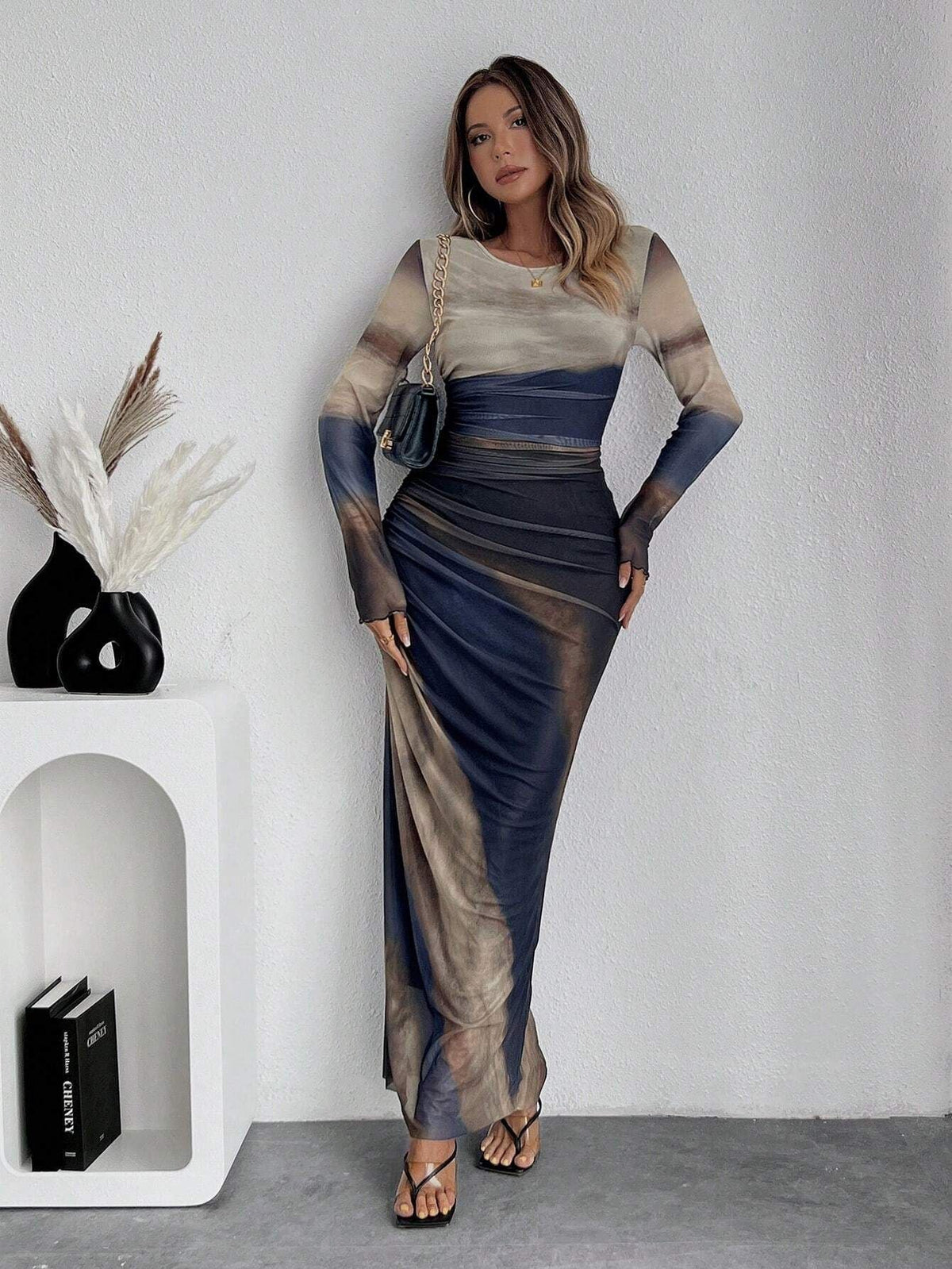 Lisbeth - Women's Maxi Printed Dress - photo 6