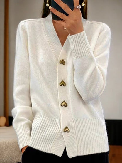 Opaline - Women's Relaxed V-Neck Cardigan - photo 1