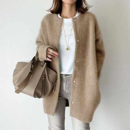 Opaline - Women's Relaxed Button-Up Cardigan - photo 1
