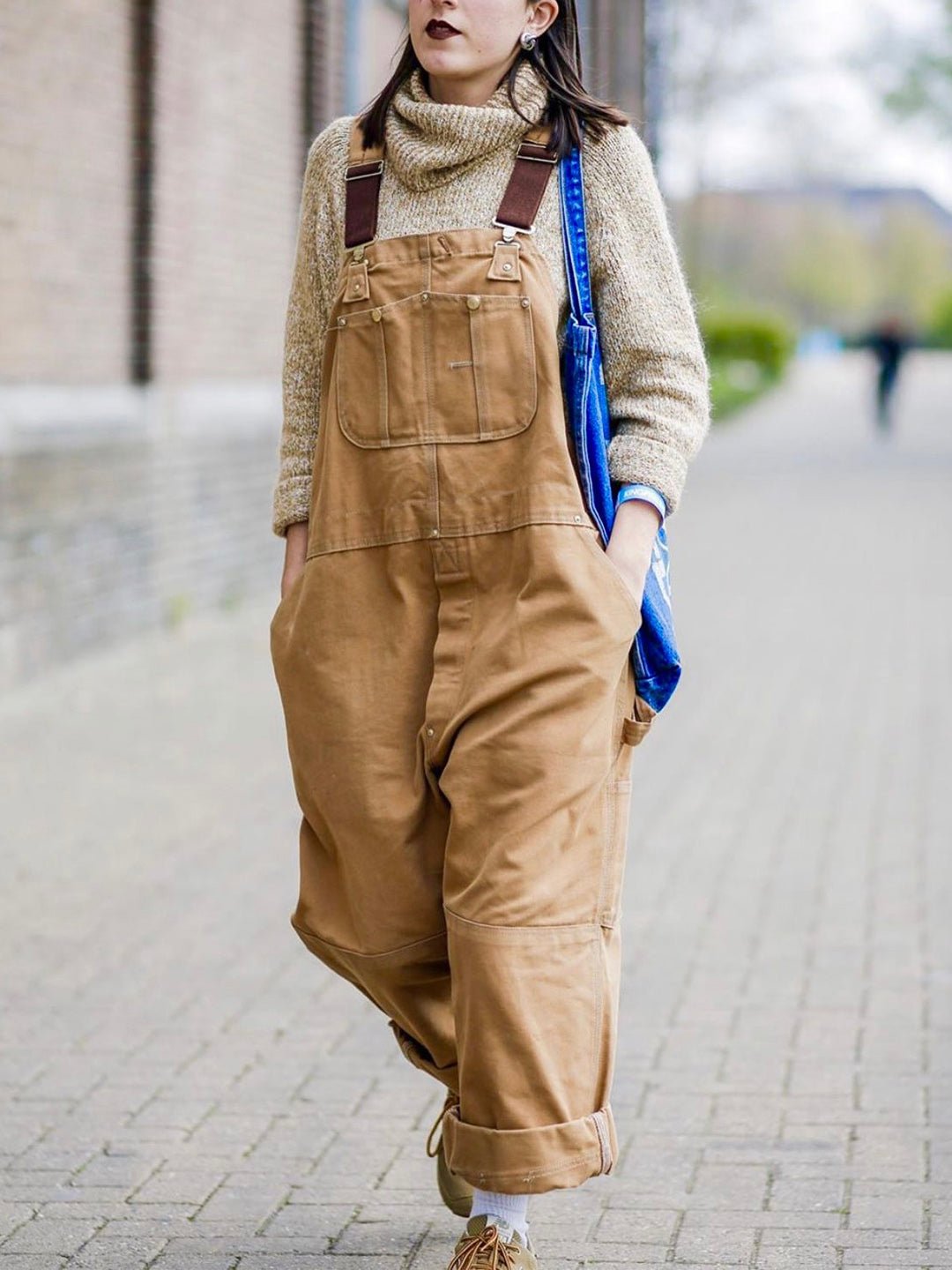 Ondine - Women's Relaxed Overalls Jumpsuits - photo 1