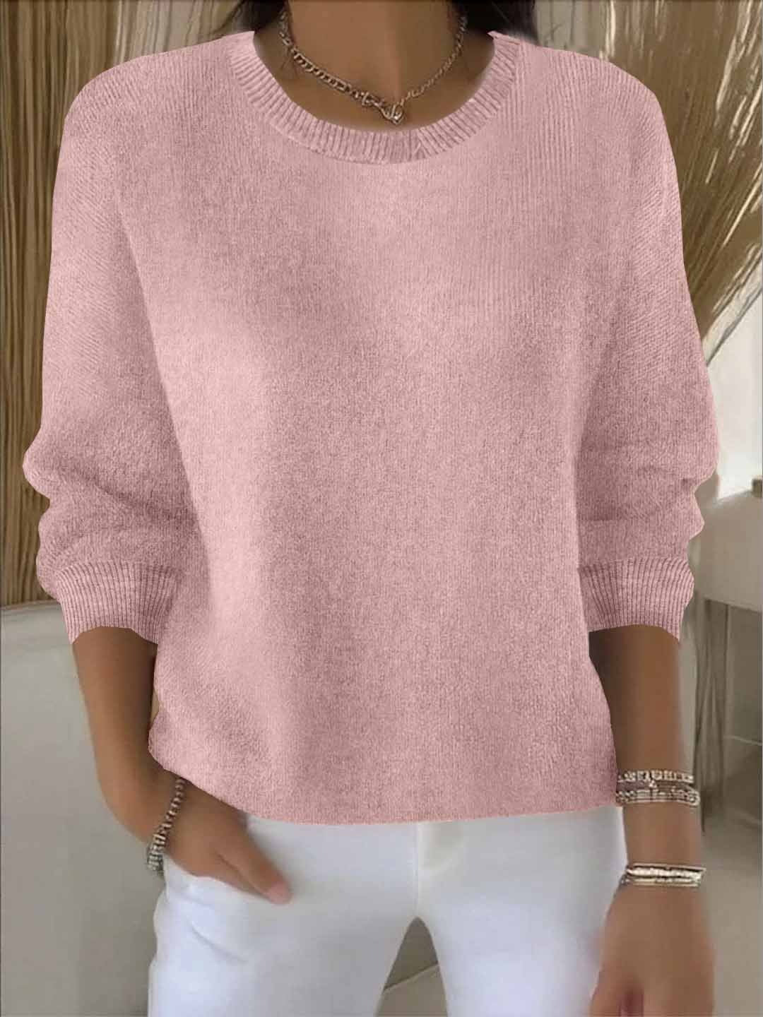 Una - Women's Relaxed Crew Sweater - photo 7