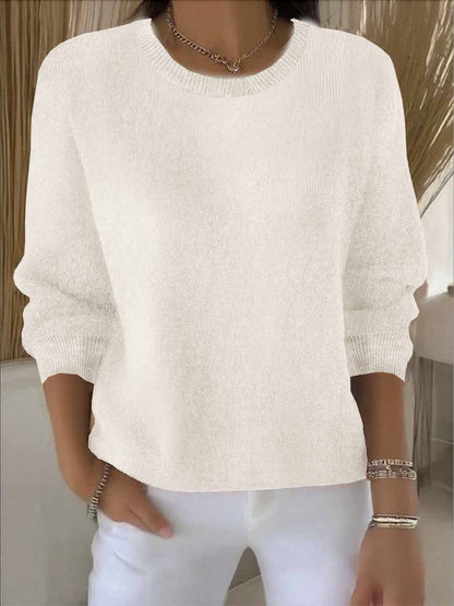 Una - Women's Relaxed Crew Sweater - photo 2